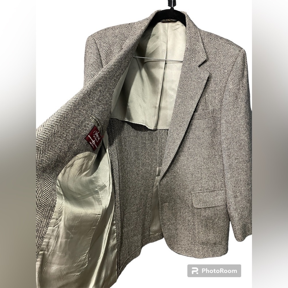 IMPERIAL BY HAGGAR 100% pure WOOL,Blazer men’s Size 42 - Picture 5 of 16